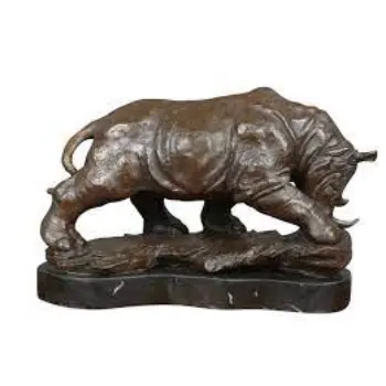 Bronze sculptures animals 